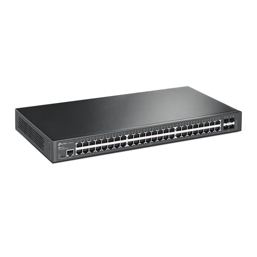 TP-Link JetStream TL-SG3452 netv�rksswitch Administreret L2 Gigabit Ethernet (10/100/1000) 1U Sort #2