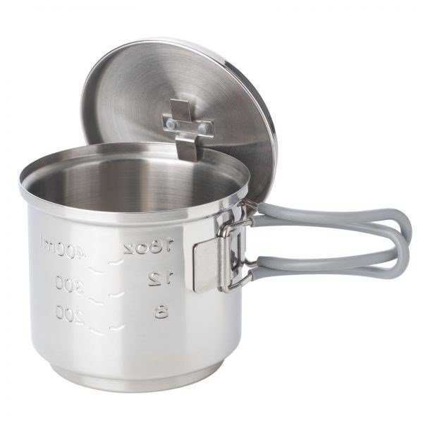 ESBIT Cookset for solid fuel Pot 0,585 L Rustfrit stl #2