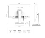 JAPANNEXT JN-IPS2152FHDR-T computersk�rm 54,6 cm (21.5