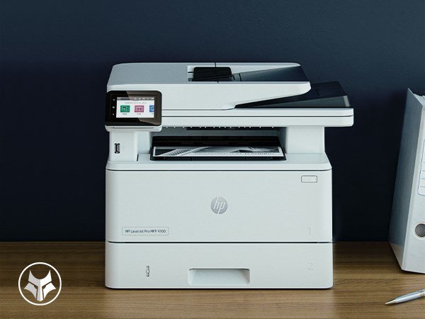 HP LaserJet Pro 4102fdn Multifunction Sort og hvid Printer, Kun ethernet; Kopimaskine, scanner #7