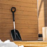 Fiskars 1057187 skovl & spartel Sneskovl Metal Sort, Slv #8