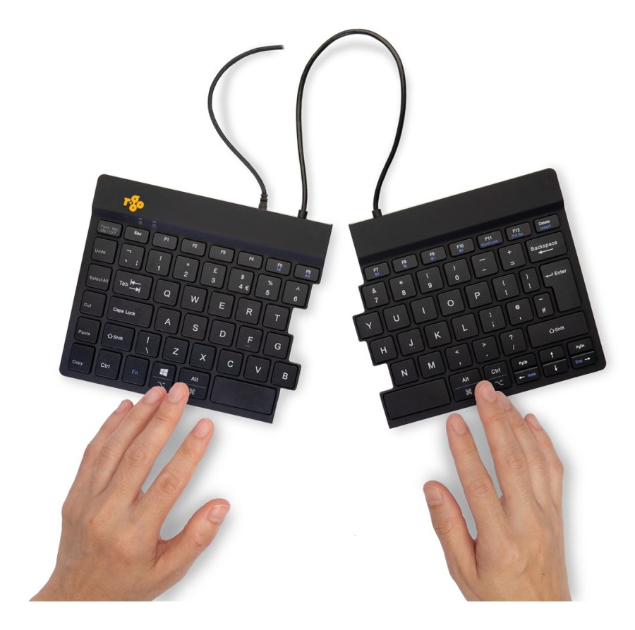 R-Go Tools R-Go Split Ergonomiske tastatur, QWERTY (UK), sort, kablet #7