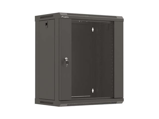 Lanberg WF03-5312-10B stativ 12U V�gmonteret stativ Sort #1