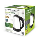 Esperanza EKK113W elkedel 1,8 L Sort, Hvid 1800 W #3