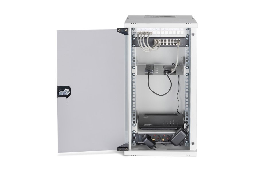 Digitus DN-49104-SET stativ 12U V�gmonteret stativ Gr� #2