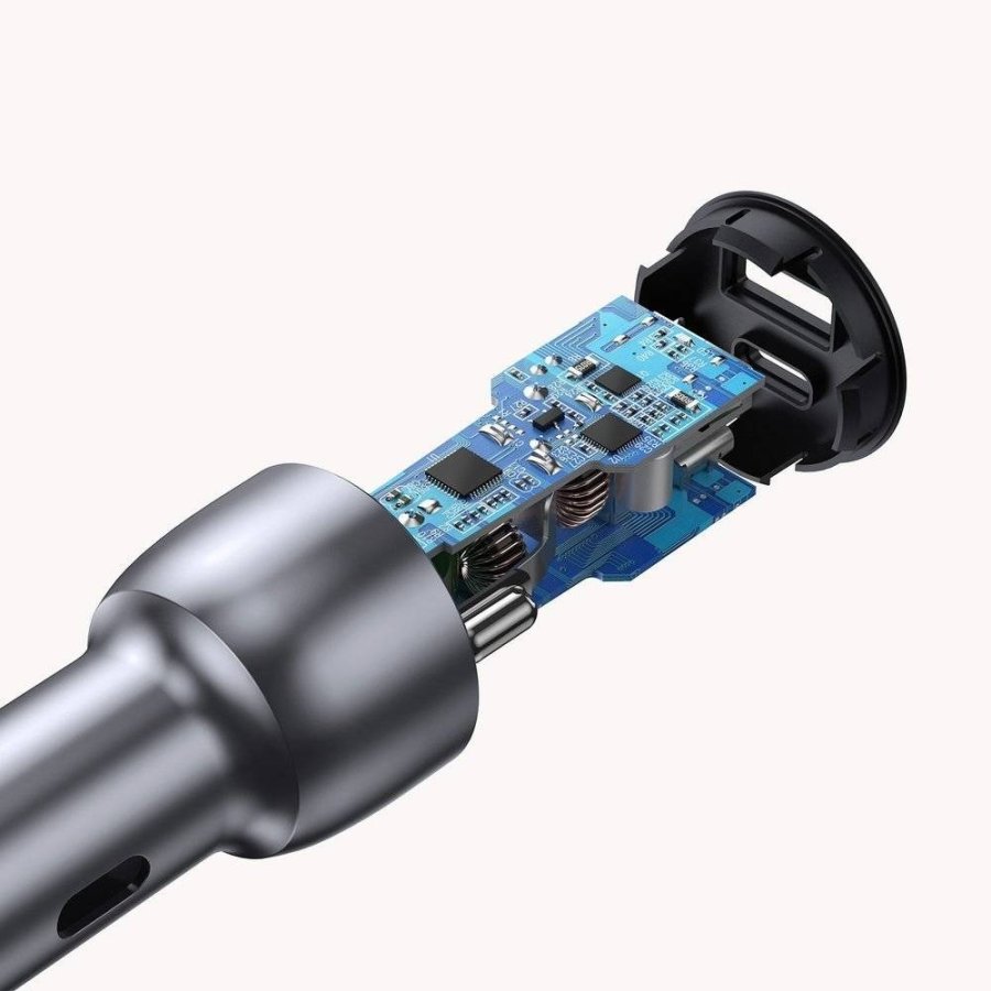 Ugreen 60980 oplader til mobil enhed Universel S�lv Cigart�nder Hurtig opladning Automatisk #4