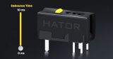 HATOR Quasar 3 Ultima 8K Wireless mus Spil H�jre h�nd RF Wireless + Bluetooth + USB Type-C Optisk 30000 dpi #11