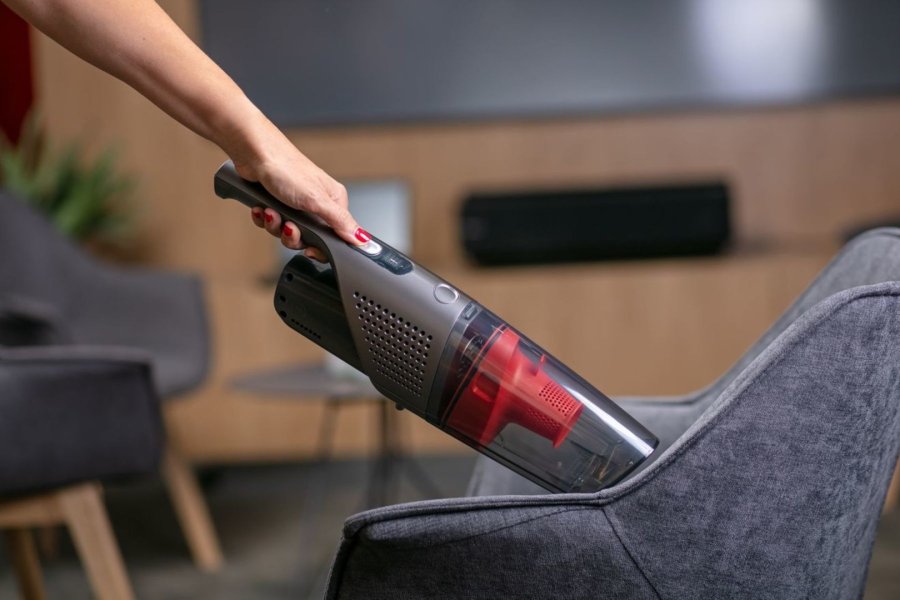 Gorenje SVC252GFA stav stvsuger & elektrisk kost 2-i-1 stangstvsuger Batteri Dry HEPA Posels 0,5 L 155 W Sort, Gr #5