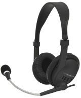 Esperanza EH115 hovedtelefoner/headset Ledningsf�rt Opkald/musik Sort #1