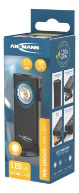 Ansmann ML400R Sort Nglering med lommelygte LED #21