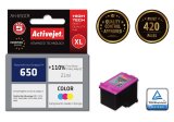 Activejet AH-650CR-blk (erstatning HP 650 CZ102AE; Premium; 21 ml; farve) #2