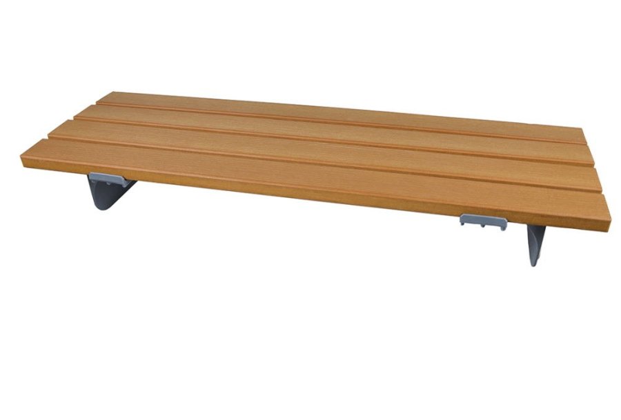 Bades�de med tr�lameller #1