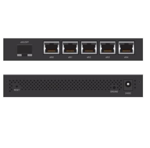 Ubiquiti EdgeRouter X SFP kabelforbundet router Gigabit Ethernet Sort #5