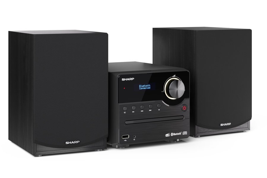Sharp XL-B517D Home audio micro system 45 W Sort #1