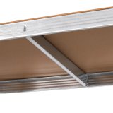 Metalreolskab 175 kg x5 180x90x40cm Rebel, galvaniseret, udtrkkeligt, MDF, RB-1250 #16
