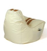 Puf GO GIFT Guld Beige Oxford tejido antidesgarros 140 x 100 x 100 cm 140 x 100 cm #3