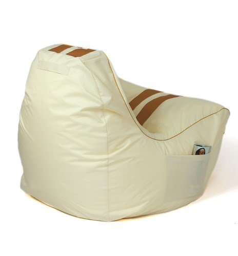 Puf GO GIFT Guld Beige Oxford tejido antidesgarros 140 x 100 x 100 cm 140 x 100 cm #3