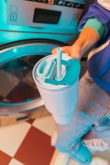 Termokrus med teleskopsugerr Kambukka Rio Tumbler 950 ml Frosty Coconut #7