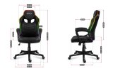 HUZARO FORCE 2.5 RGB MESH GAMING STOL #7