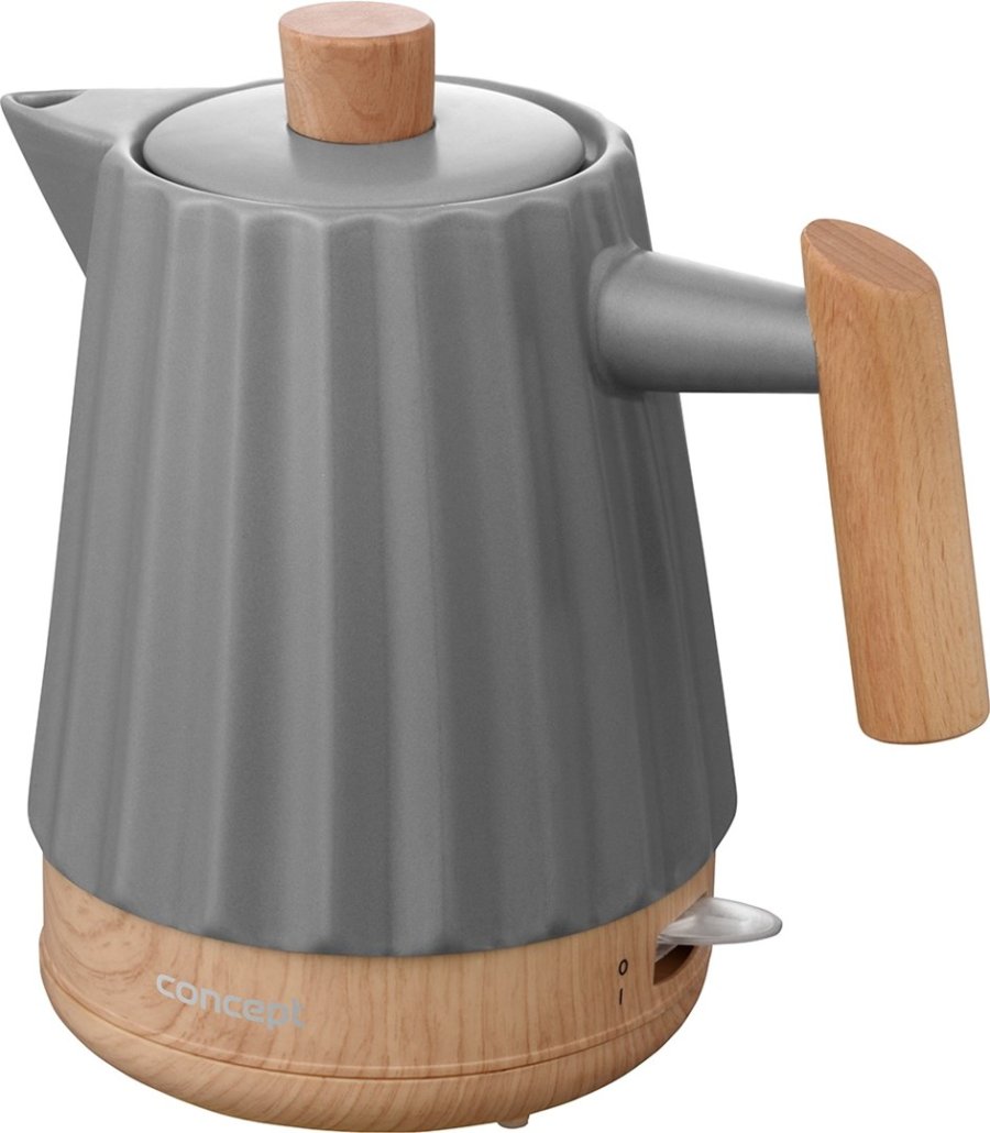Concept RK0092 Keramisk elkedel 1,5 l Mrkegr #3