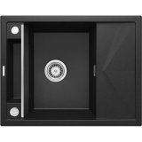 1-KUMME MAGNETISK GRANITVASK MED AFLB DEANTE GRAPHITE METALLIC MAGNETISK #1