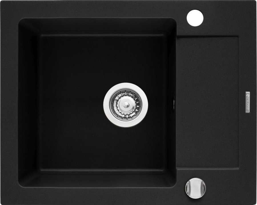 Pyramis Kitchen Sink Mido 62X50 1B 1D Volcano #1