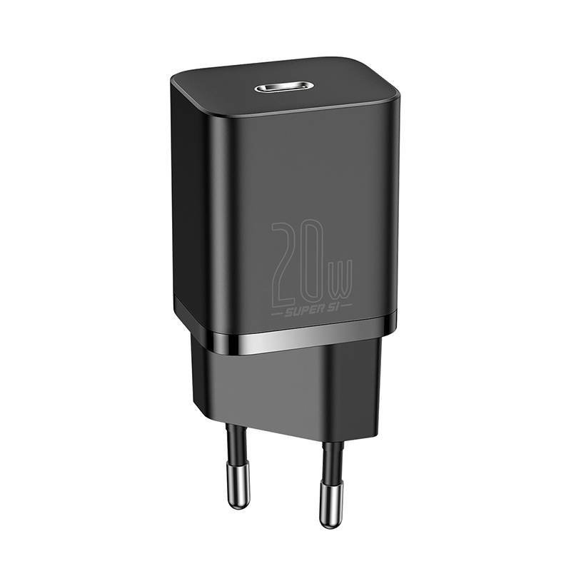 Baseus CCSUP-B01 oplader til mobil enhed Sort Udendrs #1
