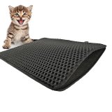DIAMENTIQ Kattemtte sort rektangel - kattebakke-mtte - 40 x 50 cm #2