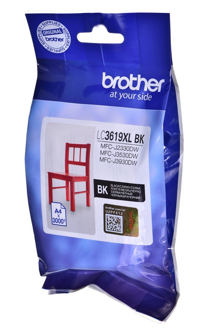 Brother LC-3617Y blkpatron gte sort 1 stk. #2