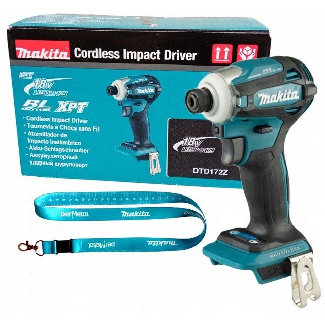 Makita DTD172Z elektrisk skiftengle 1/4