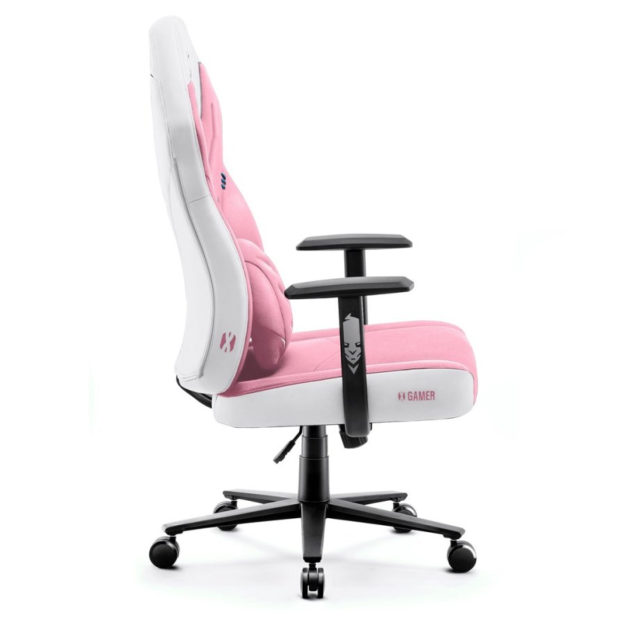 DIABLO X-GAMER gaming-stol i pink og hvid #5