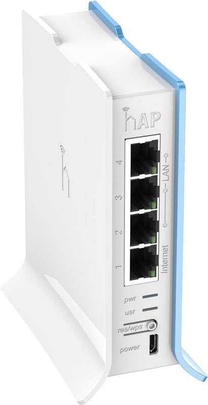 Mikrotik RB941-2ND-TC WLAN adgangspunkt 300 Mbit/s Bl�, Hvid #1