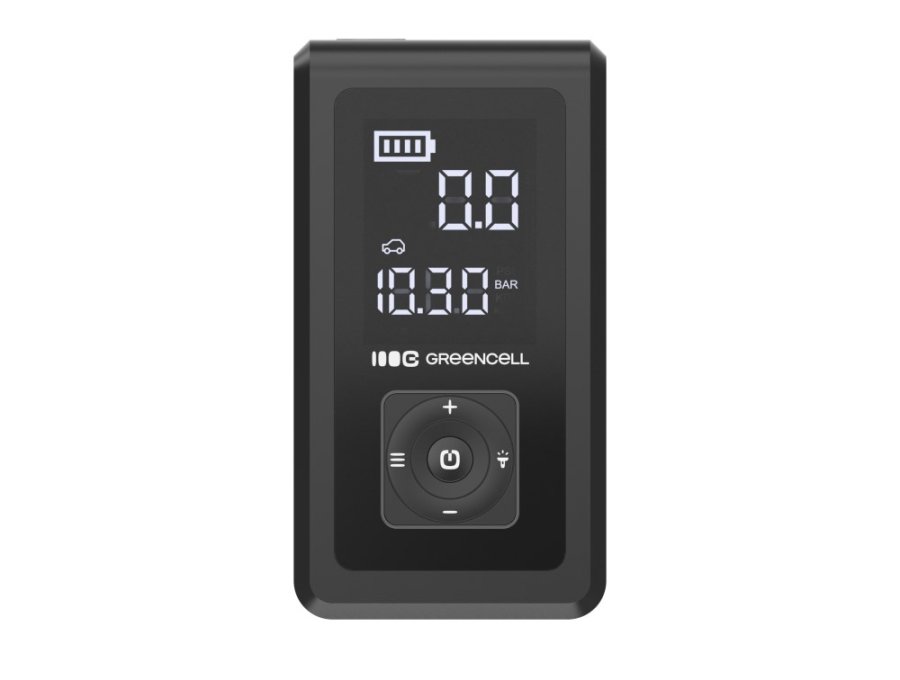 Green Cell CJSGC03 powerbank Lithium-Ion (Li-Ion) 8000 mAh Sort, Lysegrn #19