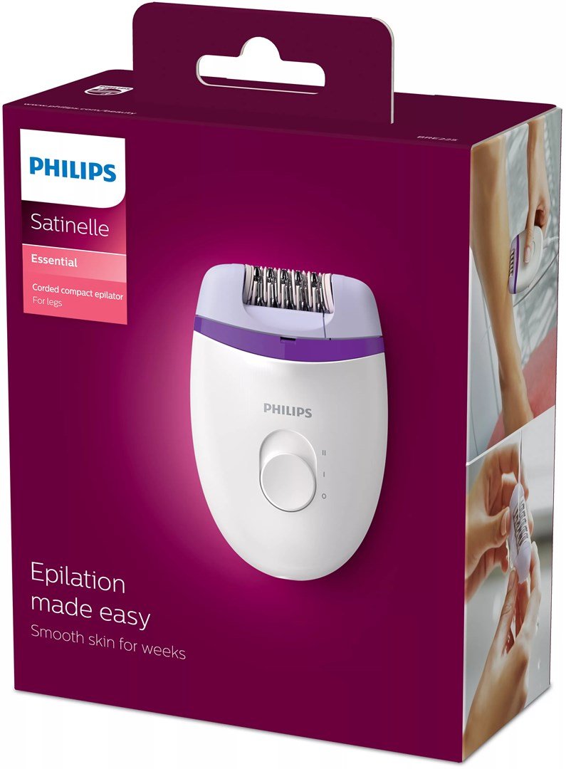 Philips Satinelle Essential til benene, kompakt epilator med ledning #10