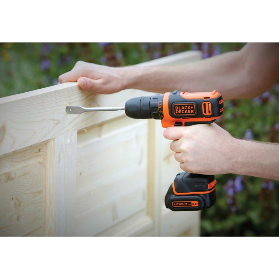 Black & Decker BDCDD12-QW bor N�glefri Sort, Orange #14