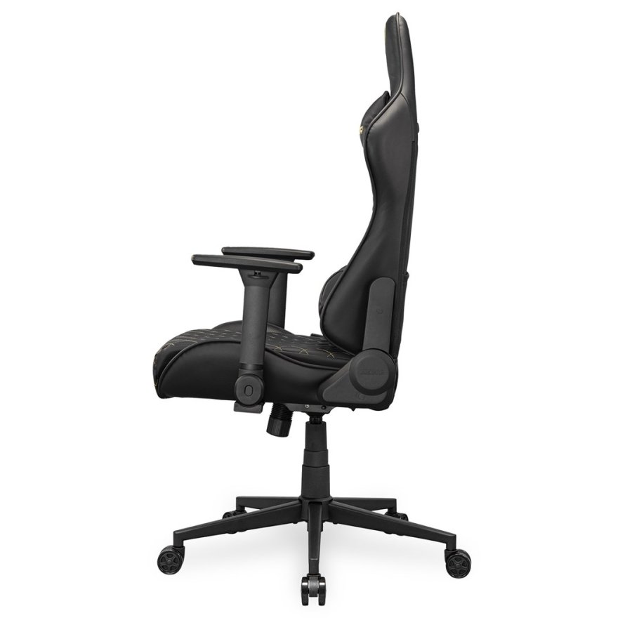 COUGAR CGR-AO2-GLB Universal gamingstol Polstret s�de Sort, Guld #6