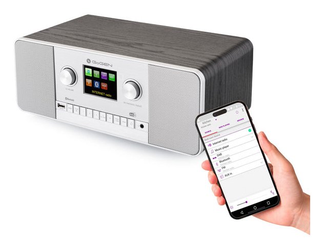 GoGen IR 257 BTDAB Internet Digital S�lv #8