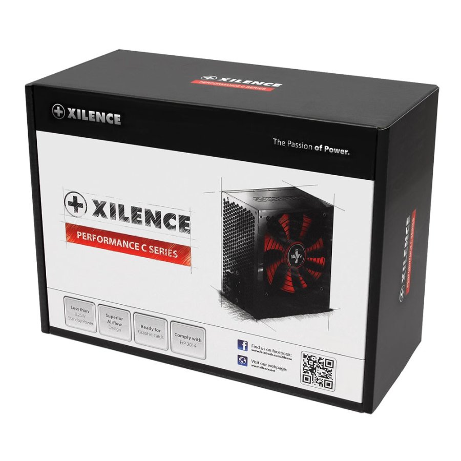 Xilence Performance C XP400R6 enhed til str�mforsyning 300 W 20+4 pin ATX ATX Sort #6