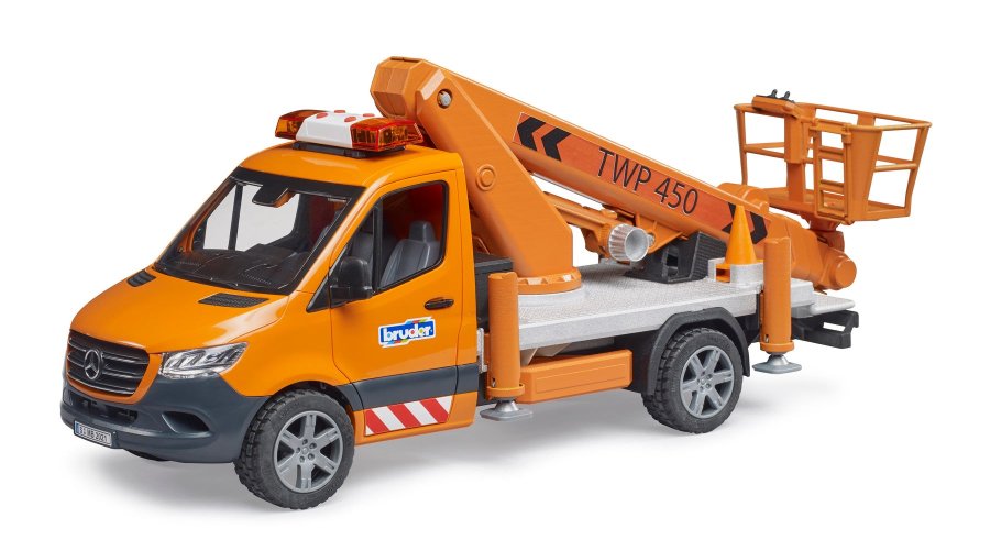 BRUDER MB Sprinter w/Working Platform #2