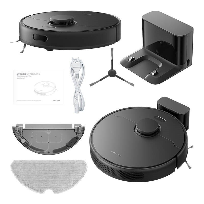 Dreame D9 Max Gen 2 rengringsrobot (Sort) #10