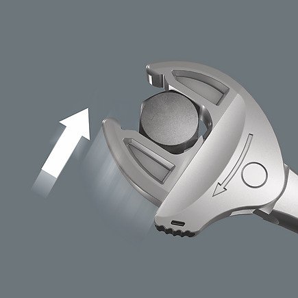 Wera 05020173001 justerbar skruen�gle Justerbar svenskn�gle #4