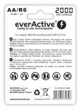 Genopladelige batterier everActive Ni-MH R6 AA 2000 mAh Silver Line - 2 stk. #2