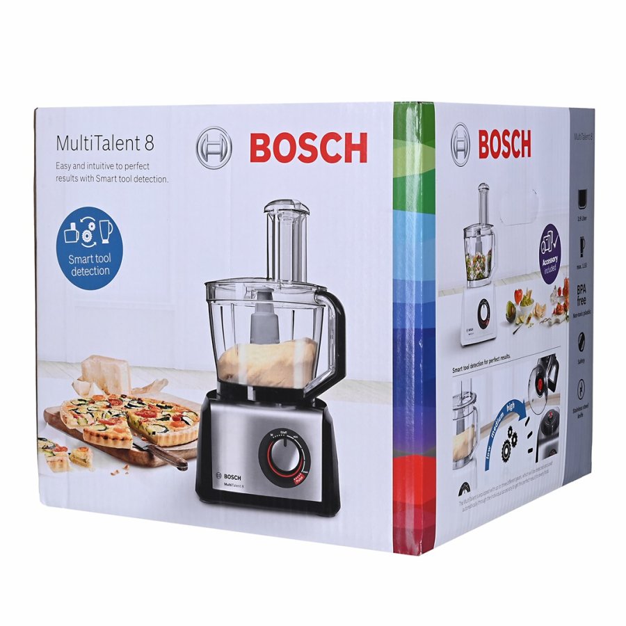Bosch MC812M865 foodprocessor 1250 W 3,9 L Sort, Rustfrit stl #10