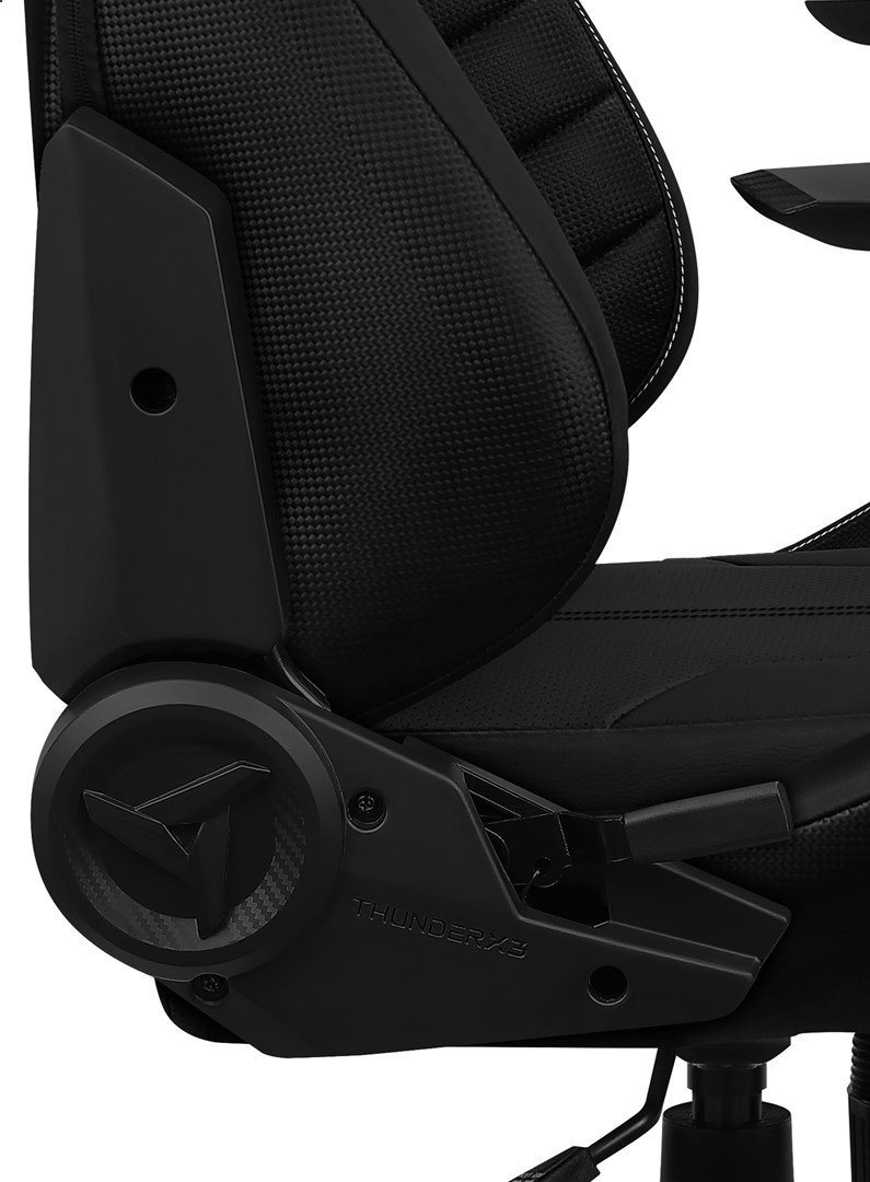 ThunderX3 TC5 Air Tech Universal gamingstol Polstret s�de Sort, Gul #8