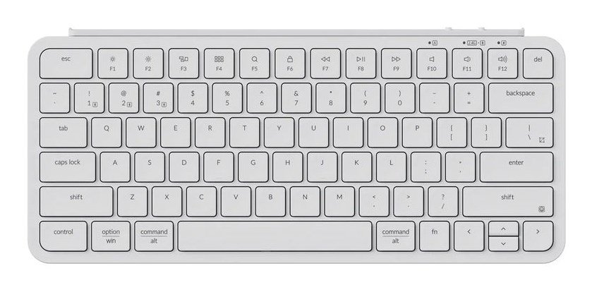 Keychron B1P-K8 tastatur Hjemme/kontor USB + RF Wireless + Bluetooth Elfenben #1