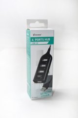 Vakoss TC-234UX interface hub USB 2.0 Sort #4
