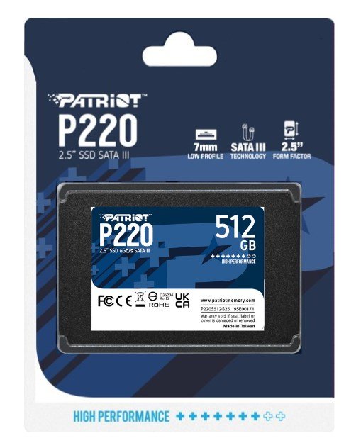 Patriot Memory P220 512GB 2.5