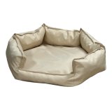 GO GIFT Hexagon beige XXL - seng til kledyr - 90 x 63 x 16 cm #1