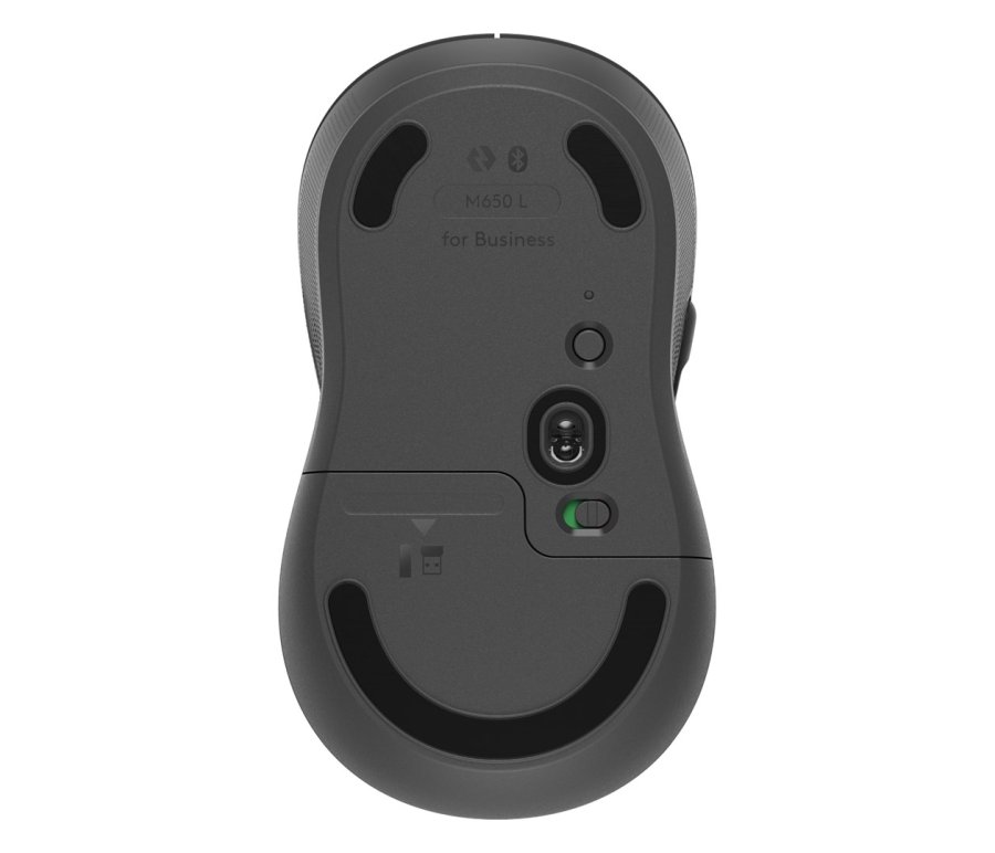 M650L Cordless Optical Mouse, USB, Sort #5