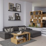 Bogreol FIESTA 4P 59,5x30x140 cm, artisan egetr #13